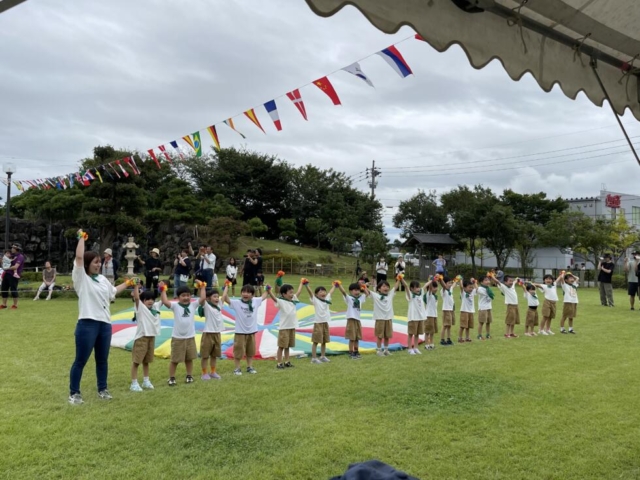 運動会がありました。（年中組・年長組）