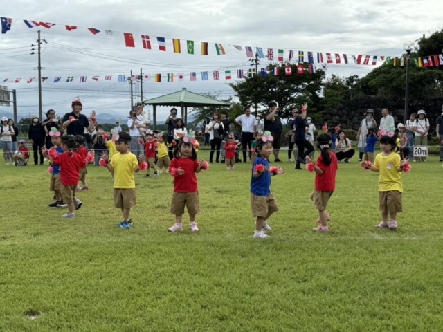 運動会がありました。（めばえ組・きらり組・年少組）