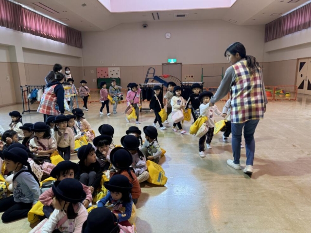 避難訓練がありました。（河川氾濫）