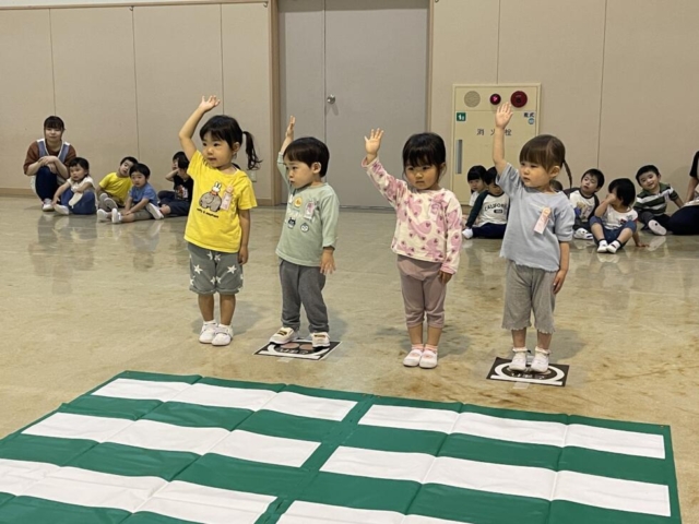 交通安全教室がありました。（めばえ組～年中組）