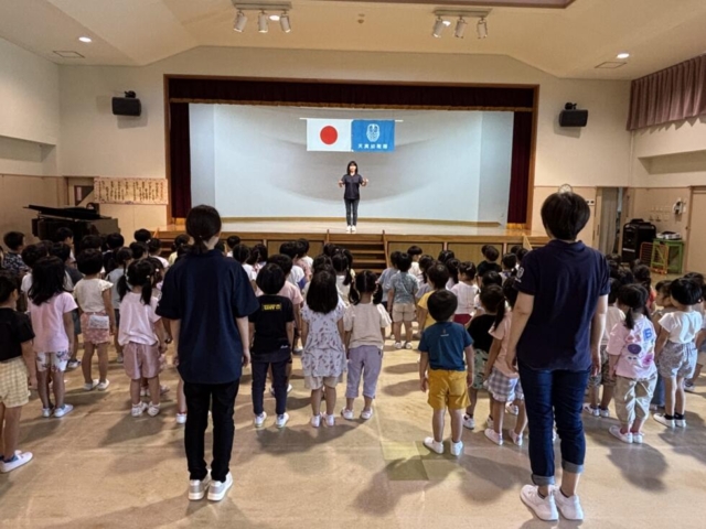 １学期終園式がありました。