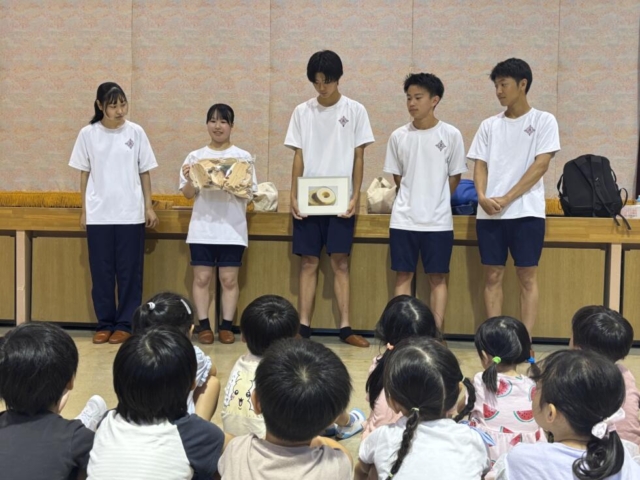 酒田東高校の皆様からいただきました。