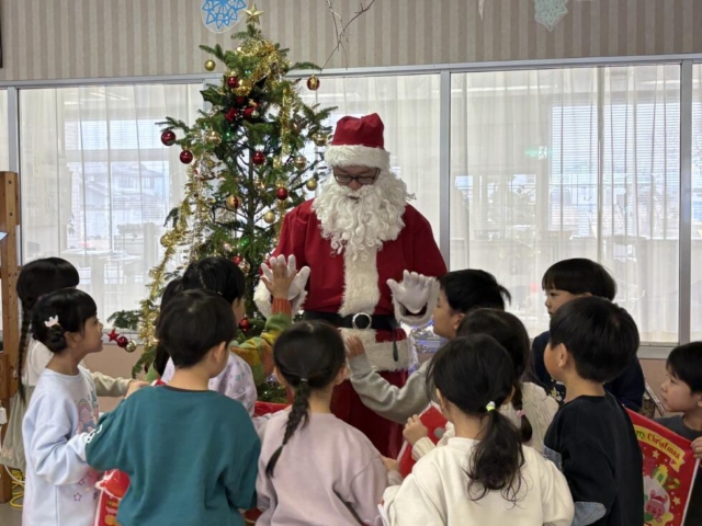 クリスマス会がありました。