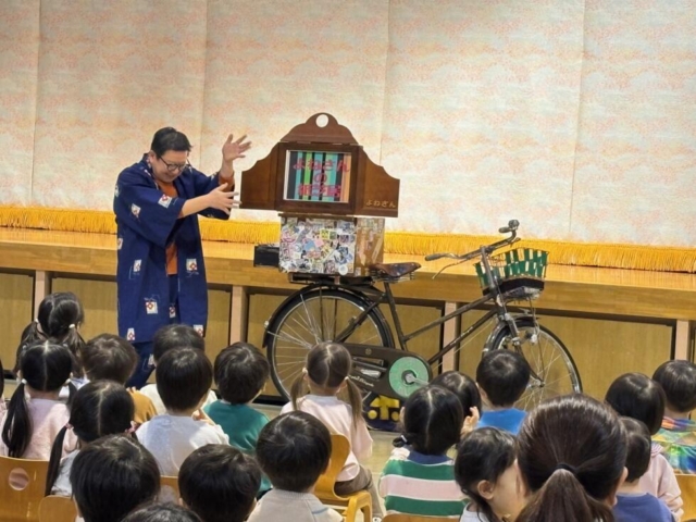 幼児すてっぷ出前講座がありました。