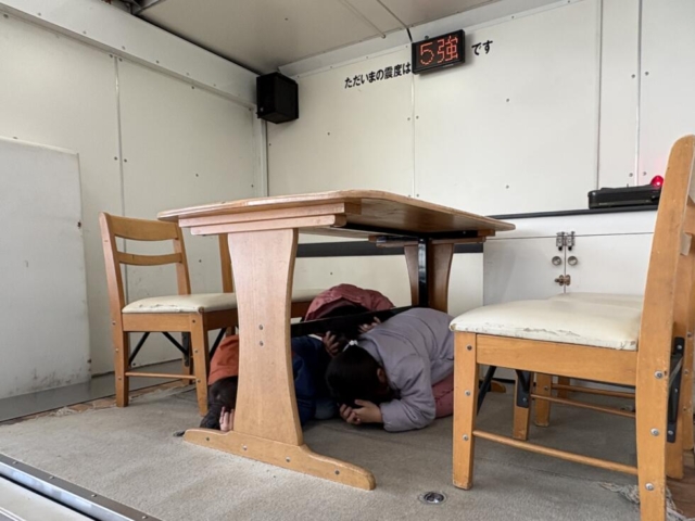 卒園旅行①（山形県防災学習館）に行ってきました。（年長組）