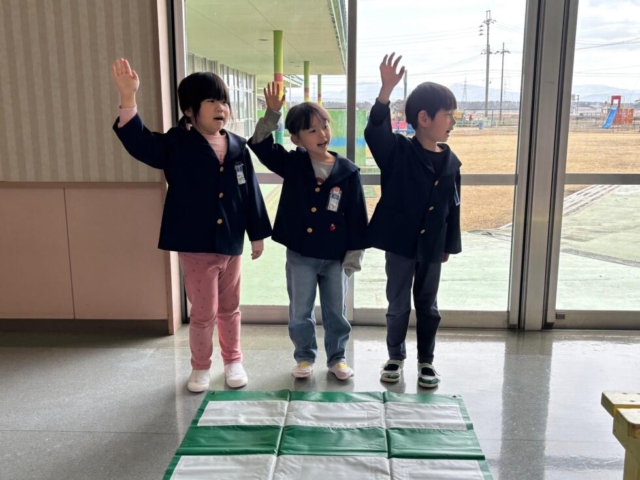 交通安全教室の修了式がありました。