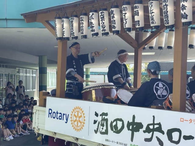 酒田祭りがありました。