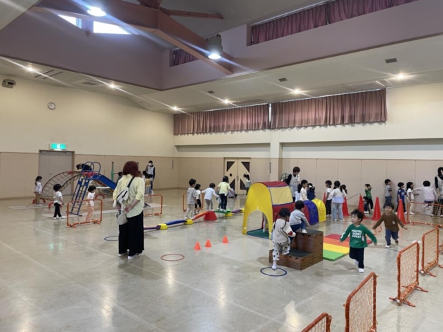 第１回あそびの広場がありました。（未就園児対象）