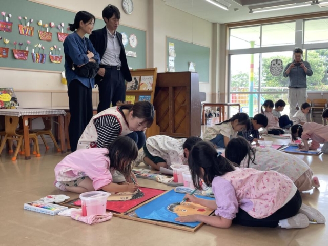 保育参観がありました。（年中組・年長組）