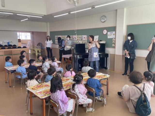 保育参観がありました。（きらり組・年少組）