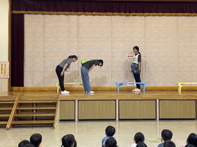 園生活のルールを確認しました。
