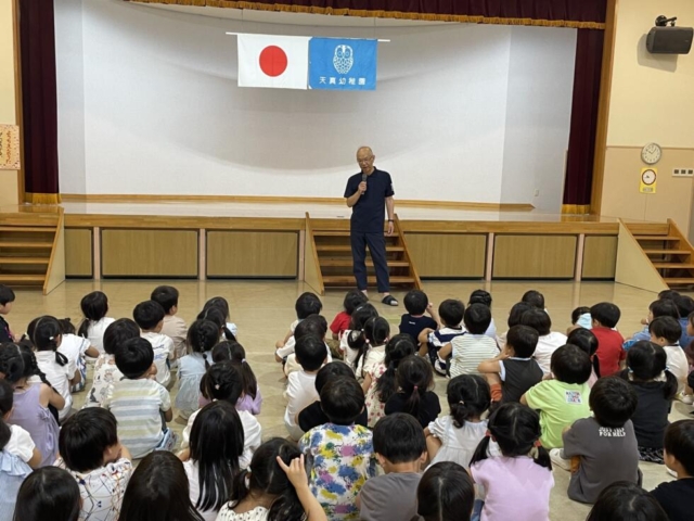 １学期終園式がありました。