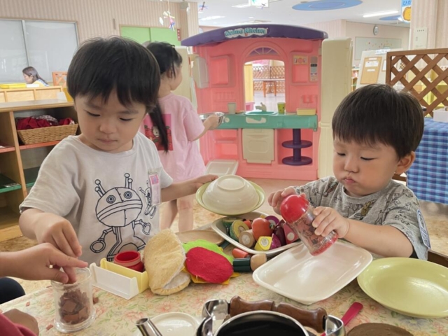 あそびの広場・入園相談会がありました。（未就園児対象）